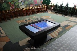 Интерактивный стол компании - Интерактивная проекция, установленный в ДОУ