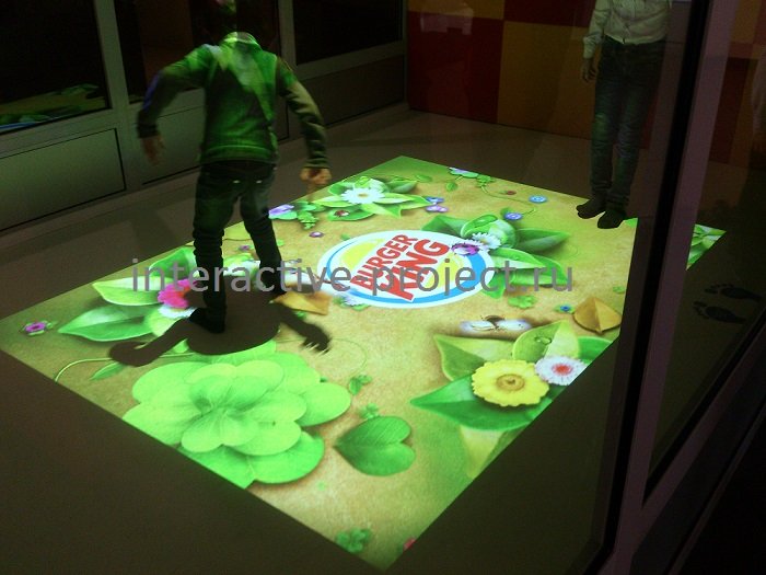 интерактивный пол project touch