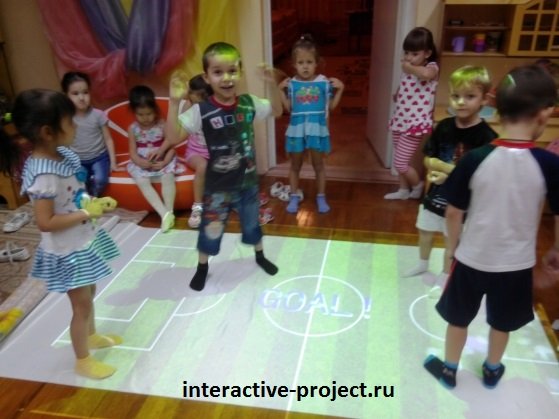 Интерактивный футбол в МБДОУ Угра