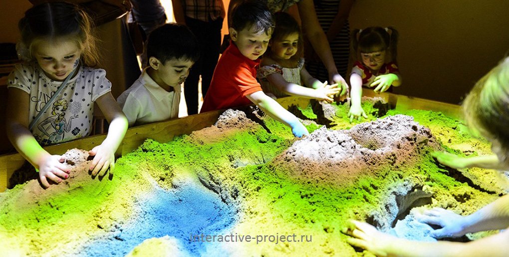 интерактивные песочницы для детского сада