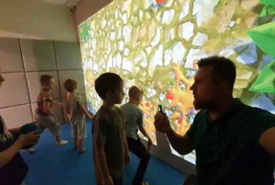 Интерактивная комната Бургер Кинг