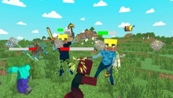 Битва майнкрафт