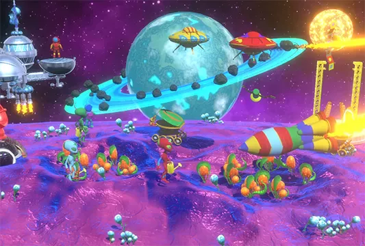 Интерактивная игра Космос для дошкольников, начальной школы