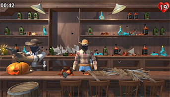 Перестрелка на диком западе 