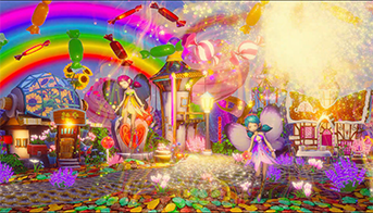 Фея — интерактивная игра для батутов