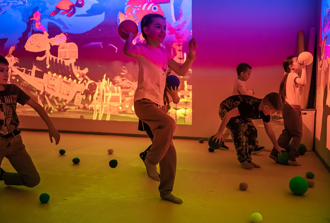 Интерактивные стены в Сафари-парк