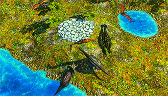 Игра для интерактивной песочницы Динозавры — Interactive Project