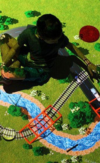 Интерактивный конструктор города с фигурами — Interactive Project