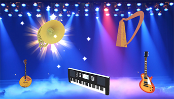 	 Музыкальные инструменты