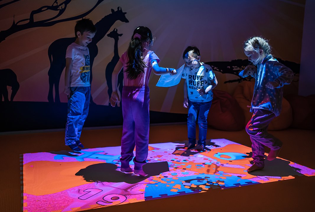 Интерактивный пол в Сафари-парк, Кореновск