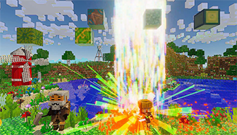 Майнкрафт попрыгун — интерактивная батутная игра