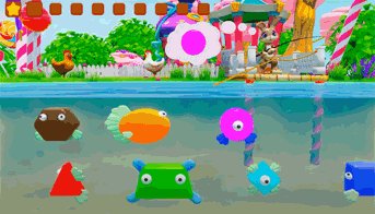 Собери геометрические фигуры