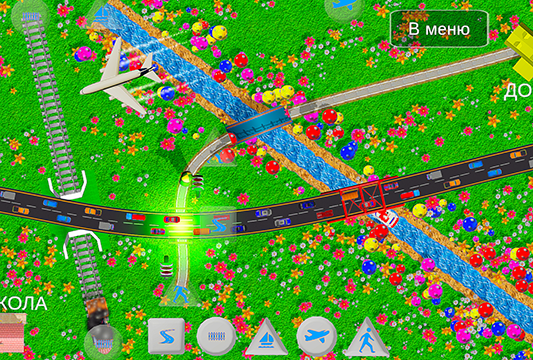 Город. Весна