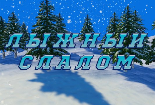 Лыжный слалом