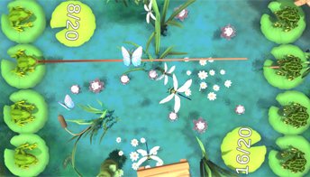 Лягушки ловят комаров