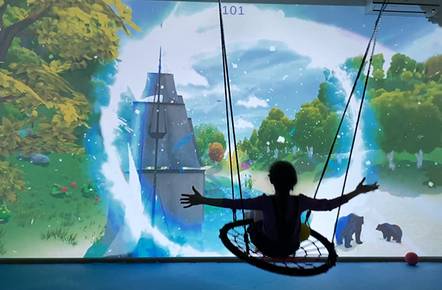 Интерактивные качели