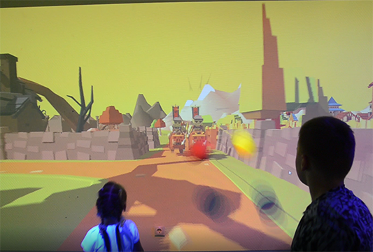 Интерактивная стена Кидалки 