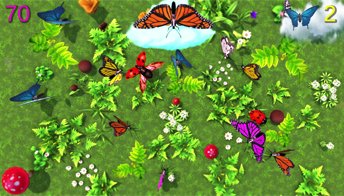 Найди бабочку