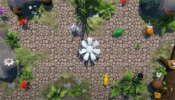 Семицветик, разноцветные жуки