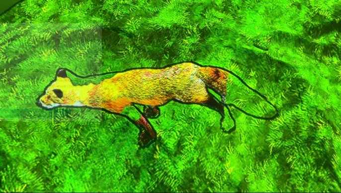 Раскрась животных в песочнице