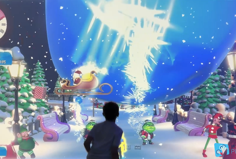 Подарочный хаос интерактивный батут